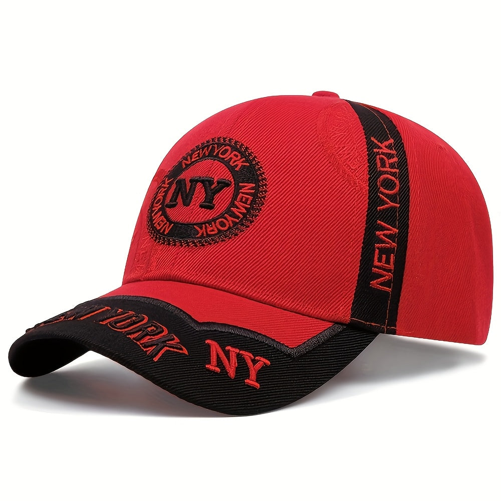 Unisex Embroidered Baseball Cap Lightweight Sports Style