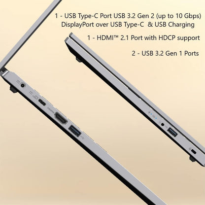 Acer Aspire 3 A315-24P-R7VH Slim Laptop | 15.6" Full HD IPS Display | AMD Ryzen 3 7320U Quad-Core Processor | AMD Radeon Graphics | 8GB LPDDR5 | 128GB Nvme SSD | Wi-Fi 6 | Windows 11 Home in S Mode