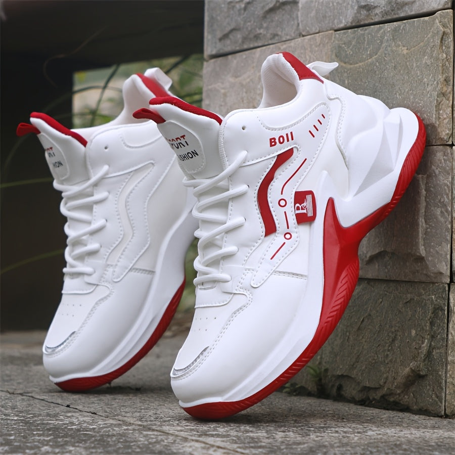Men's Road Running Shoes, Anti-Slip Casual Sneakers, Basketball Sports Shoes, Fashionable Cross Training Athletic Footwear - ayq
