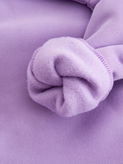 Autumn And Winter Girls' Fashion New Style Simple And Versatile Elegant Heart-Shaped Pattern Splicing Embroidery Bow Decoration Round Neck Long-Sleeved Top + Slim Stretch Leggings Casual Sports Two-Piece Set, Suitable for Out