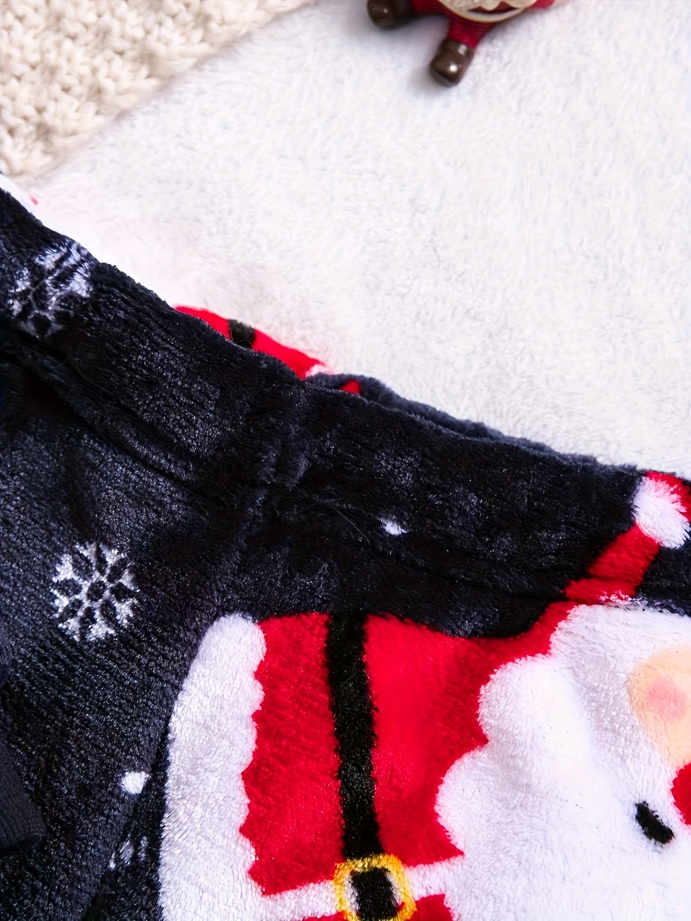 Տղաների համար նախատեսված Սուրբ Ծննդյան նորաձև աշնանային և ձմեռային ֆլանելային կոստյում՝ երիտասարդների համար նախատեսված տաք, նոր, երկու մասից բաղկացած հավաքածու, իդեալական Շնորհակալության օրվա համար