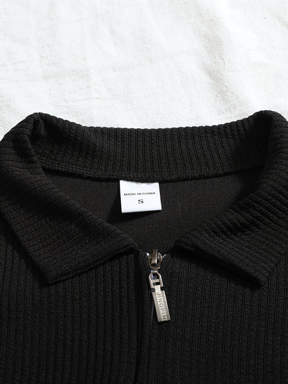 Men'S Casual Summer POLO Shirt | Short Sleeve, Slight Stretch Fabric, Solid Color, Regular Fit, Perfect for Adult - ayq