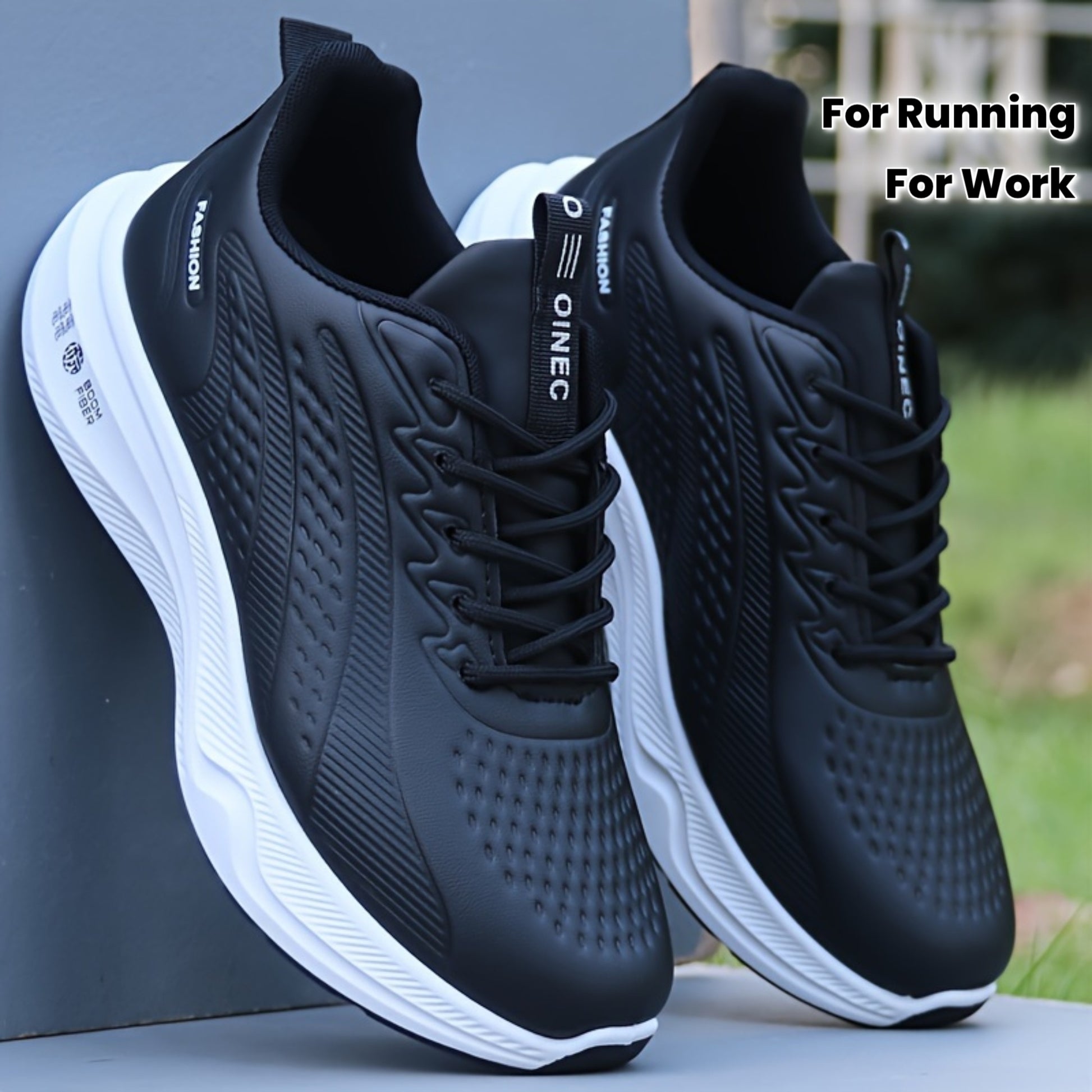 Men's Autumn/Winter High Quality Versatile Work Shoes, Trendy Fashionable Anti-Slip Lightweight Sneakers for Students, Men's Running Shoes - ayq