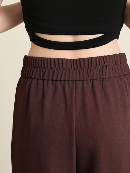 Solid Color Slim Straight Pants, Casual Women'S Long Trousers with Pockets And Buttons for Everyday Wear.