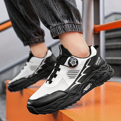 Men's Breathable Anti-Odor Outdoor Sneakers with Height - Low-Top Elastic Closure Running Shoes Suitable for Gym,, Casual Wear - -Season Comfortable Athletic Footwear with Odor-Resistant Technology - ayq