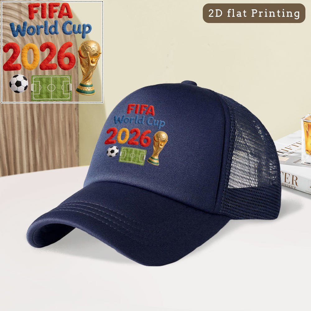 FIFA 2026 World Cup Adjustable Breathable Mesh Baseball Cap