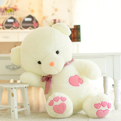 45Cm/17.72In Soft Teddy Bear with Embroidery, Cuddly Bear Toy