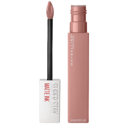 Maybelline Super Stay Matte Ink Liquid Lipstick Makeup, Long Lasting High Impact Color, up to 16H Wear, Exhilarator, Ruby Red, 1 Count, Packaging May Vary