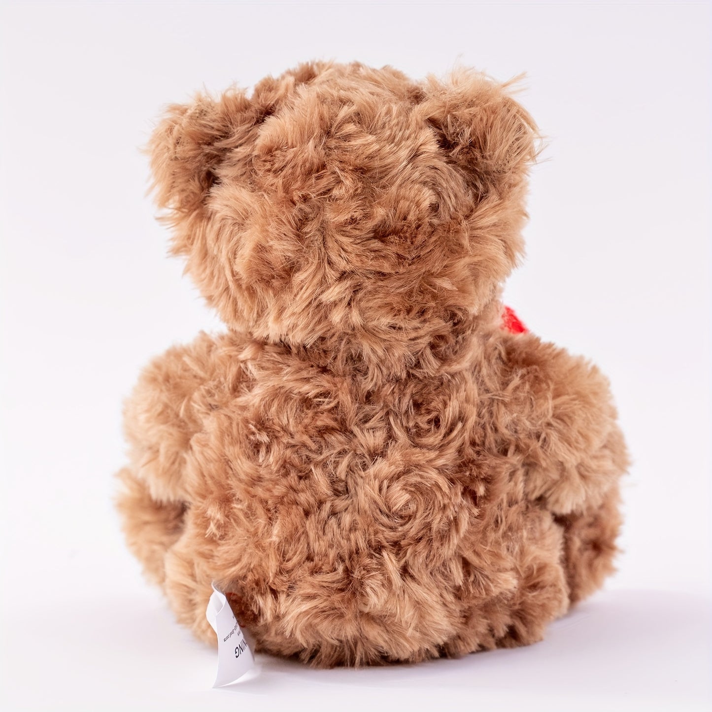 Charming 6-Inch Brown & Red Heart 'Love You' Plush Bear - Perfect for Valentine's, Mother's Day & Father's Day Gifts
