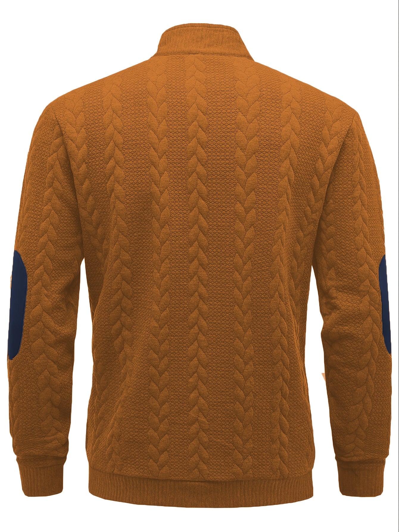 Men'S Light Blue Quilted Zip-Up Jacket - Casual Fall/Winter Outerwear with Stand Collar, Long Sleeves, and Front Pockets, Perfect for Casual Attire, Autumn Winter Apparel | Quilted Texture Jacket | Zippered Jacket