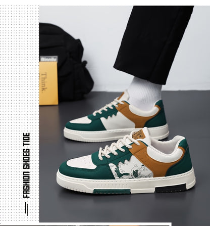 1pair Unisex All-Season Casual Hiking Sneakers, Low Top Faux Upper, Fabric Lining, PVC Sole, Comfortable Walking Shoes for Men and Women