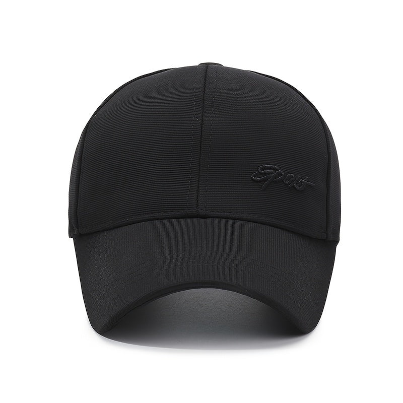 Men's Embroidered Duckbill Baseball Cap - Lightweight & Breathable