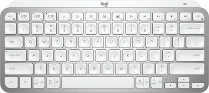 Logitech MX Keys S Wireless Keyboard, Low Profile, Fluid Precise Quiet Typing, Programmable Keys, Backlighting, Bluetooth, USB C Rechargeable, for Windows PC, Linux, Chrome, Mac - Graphite