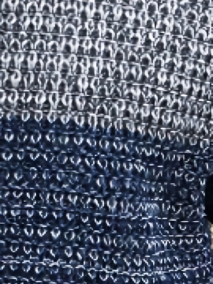 Տղամարդկանց աշնանային և ձմեռային գունային բլոկներով տրիկոտաժե սվիտեր, կլոր օձիքով պուլովեր