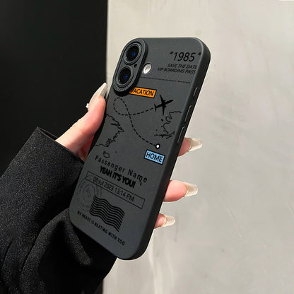 Iphone 16 15 14 13 12 11 Pro Max XS XR SE Hot-Selling Անհատականացված սիլիկոնե հարվածակայուն երթուղու քարտեզի օրինակ Հեռախոսի պատյան 2024 Նոր Սուրբ Ծննդյան Թրենդ բջջային հեռախոսի պատյան TH1