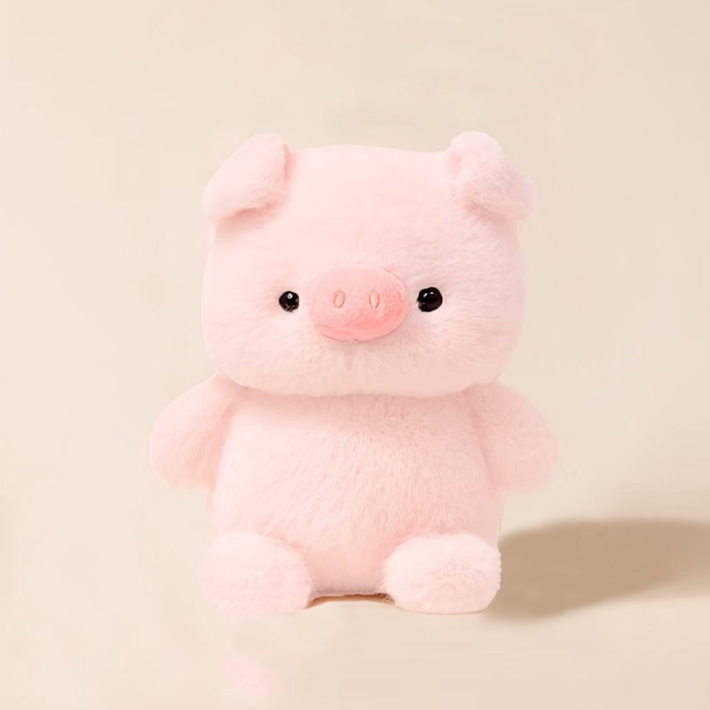 1pc Adorable Bear/Rabbit/Panda/Elephant/Pig/Sheep Plush Toy - Soft Cuddly Stuffed Animal Suitable for Birthdays, Weddings, for Mother's Day Gifts, Party Decorations