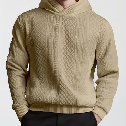 Տղամարդու ժակարդե երկարաթև սվիտեր աշնանային և ձմեռային սեզոնի համար, տղամարդկանց համար նախատեսված առօրյա երկարաթև վերնաշապիկ, պատրաստված բարձր խտության ժակարդե գործվածքից