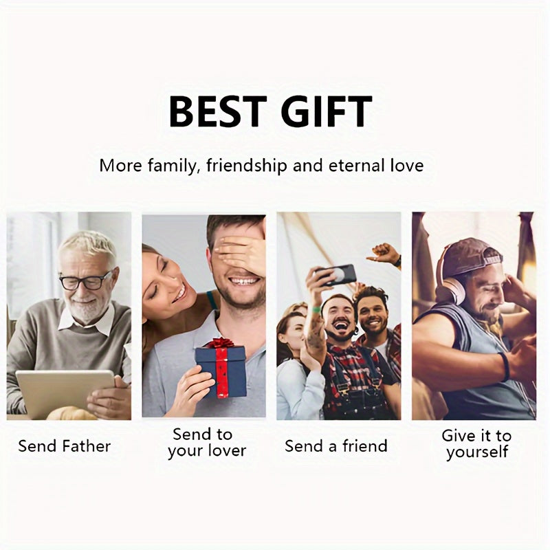 Men's PU Leather Wallet - Large Capacity, Multiple Card Slots | Fits ID Cards, Credit Cards & Cash – Perfect Gift for Christmas, Anniversary, Birthday Valentine’s, Men’s Bifold Billfold with Coins Purse Mini Every Day C