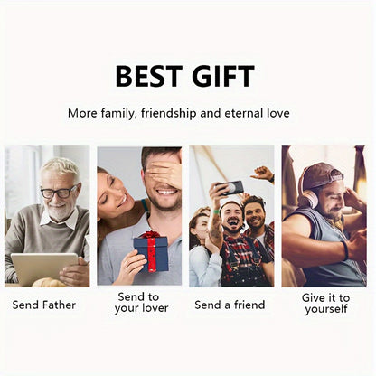 Men's PU Leather Wallet - Large Capacity, Multiple Card Slots | Fits ID Cards, Credit Cards & Cash – Perfect Gift for Christmas, Anniversary, Birthday Valentine’s, Men’s Bifold Billfold with Coins Purse Mini Every Day C