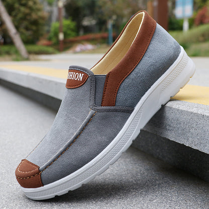 Men'S Low-Top Trail Running and Skateboarding Shoes | Faux Upper, Fabric Insole and Inner, Lace Closure, All-Season Casual Style - ayq