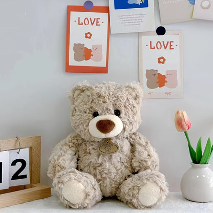 Թեդդի արջուկ տիկնիկ, խելոք փոքրիկ արջուկ-պլյուշ տիկնիկ, ծաղկի խանութի տիկնիկ, զարդ, ծննդյան օր, շնորհակալության օր, Սուրբ Ծննդյան նվեր