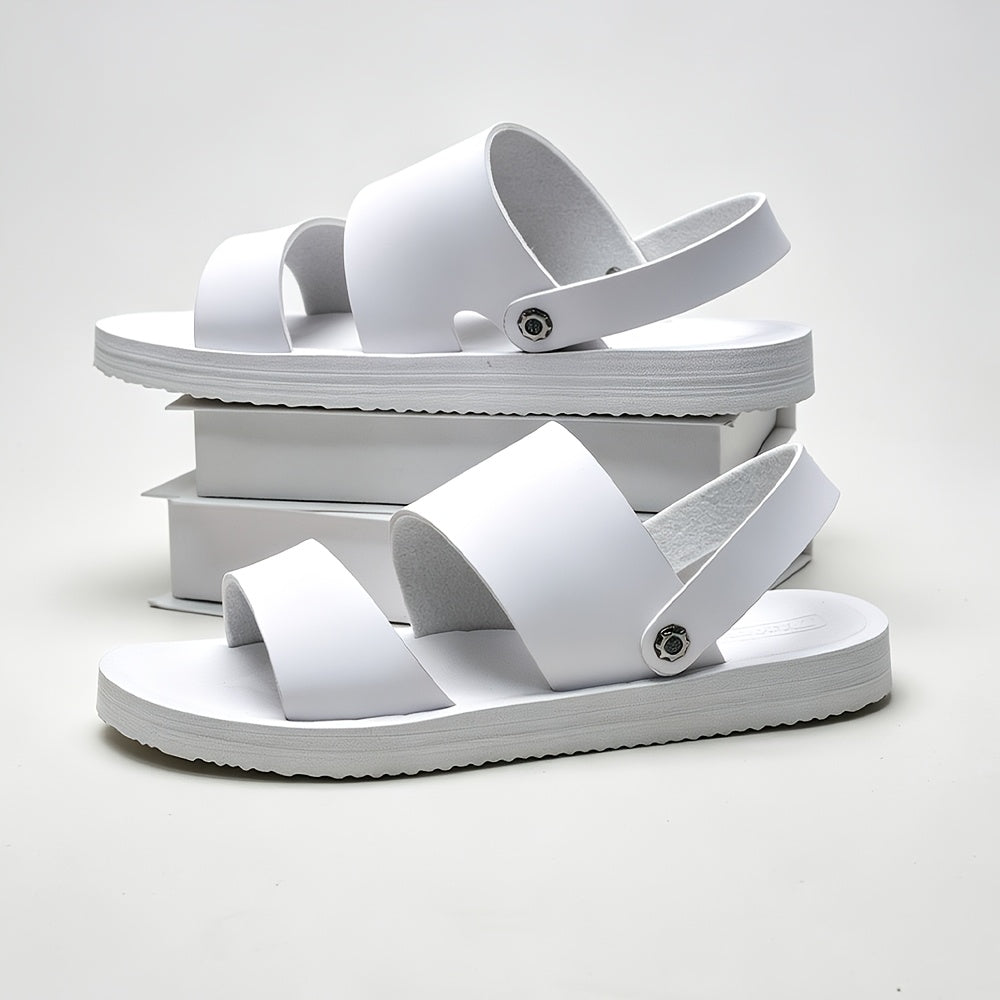 Men's Casual Double-Strap Sandals with Non-Slip Soft Sole