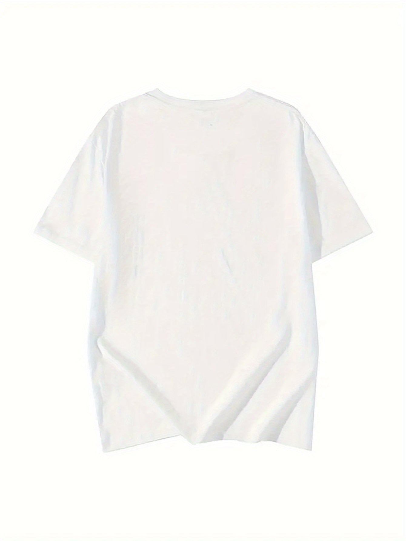 Women's Casual Cotton Love Pattern T-Shirt, Short Sleeve