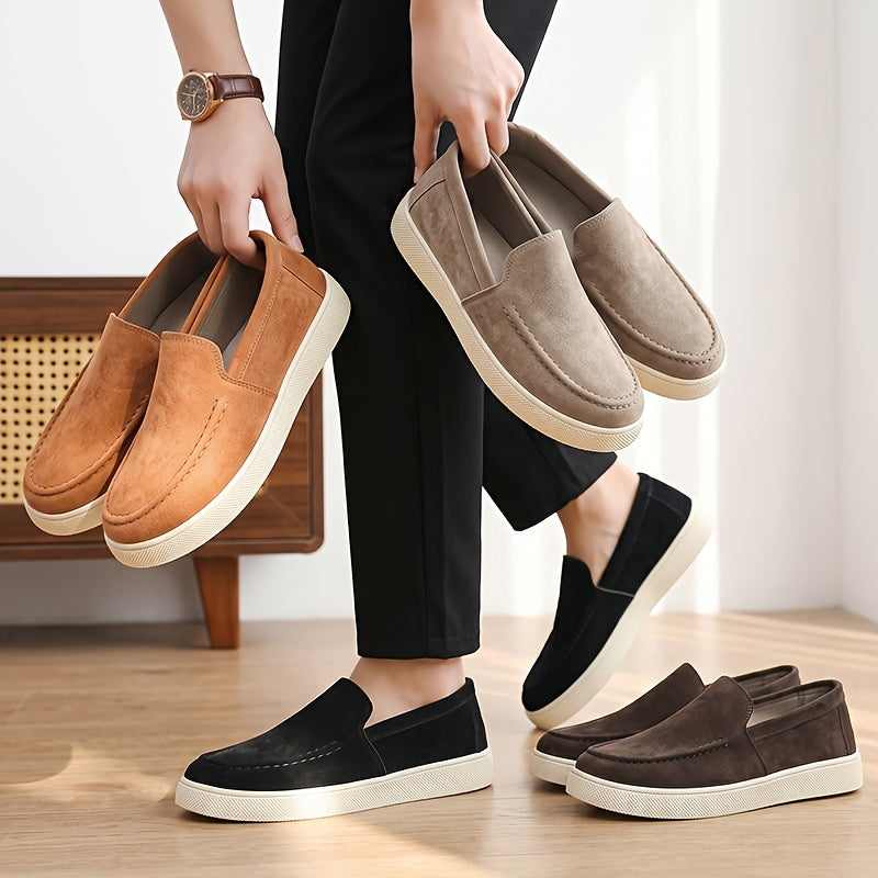 Men's Casual Slip-On Sports Shoes, Lightweight Breathable Loafers