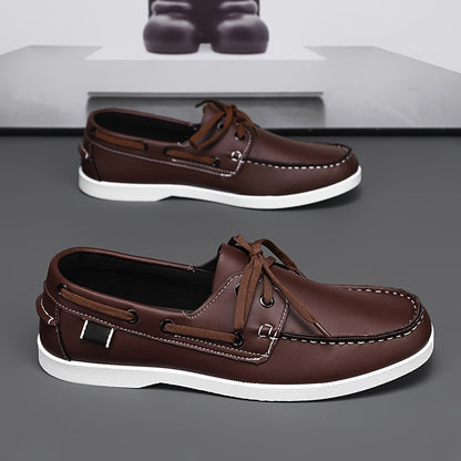 Կոշիկներ տղամարդու համար՝ կոշիկի տեսքով, կիսաճտքավոր, պոլիուրեթանային վերնամասով - Ամբողջ սեզոնի համար