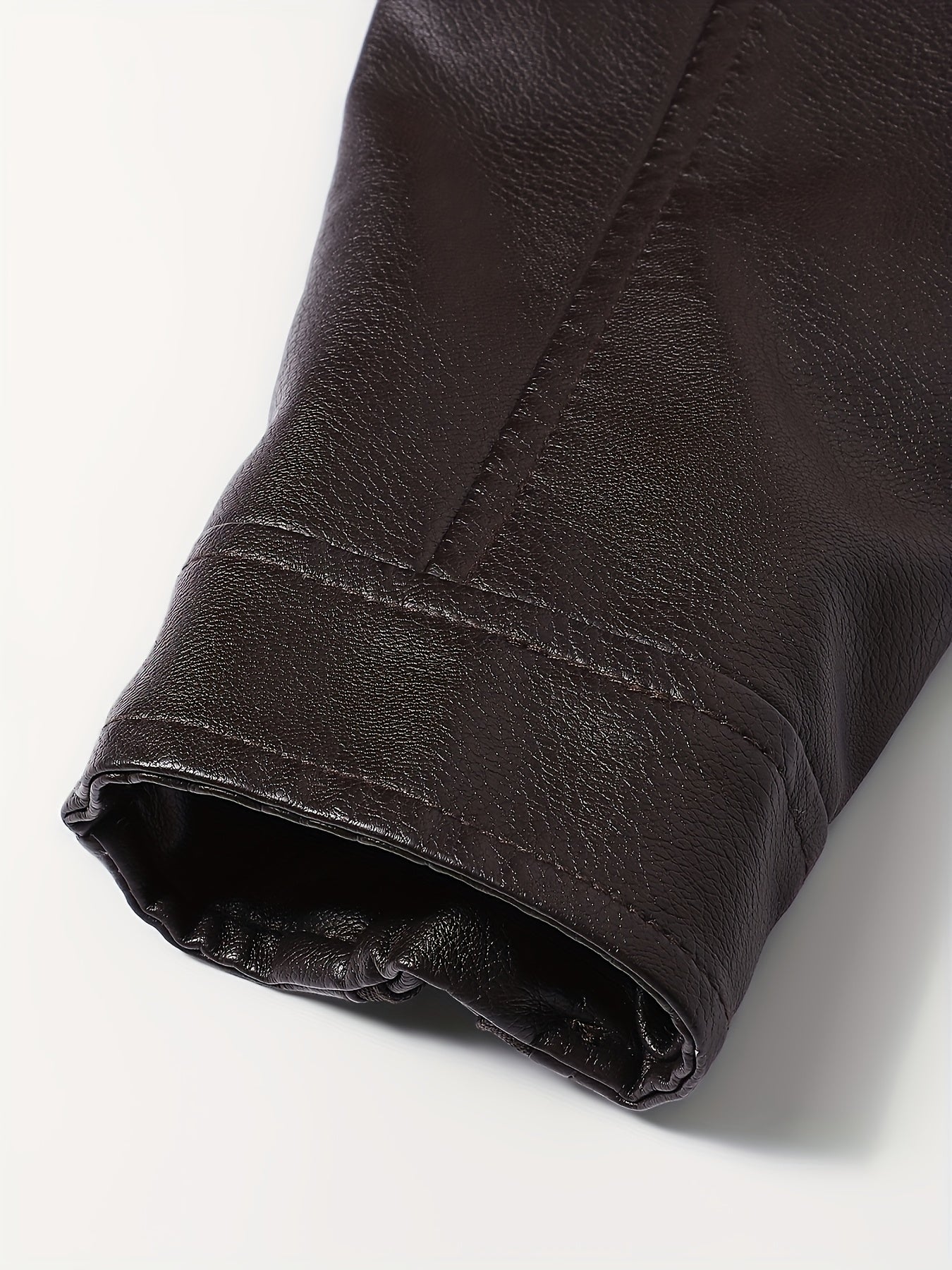 Men's Stylish Burgundy Jacket - Fall/Winter Trendy Stand Collar Biker Jacket with Multiple Zippered Pockets, Casual Design for Casual Attire, Fall Jacket | Modern Casual Jacket | Glossy Finish Jacket - ayq