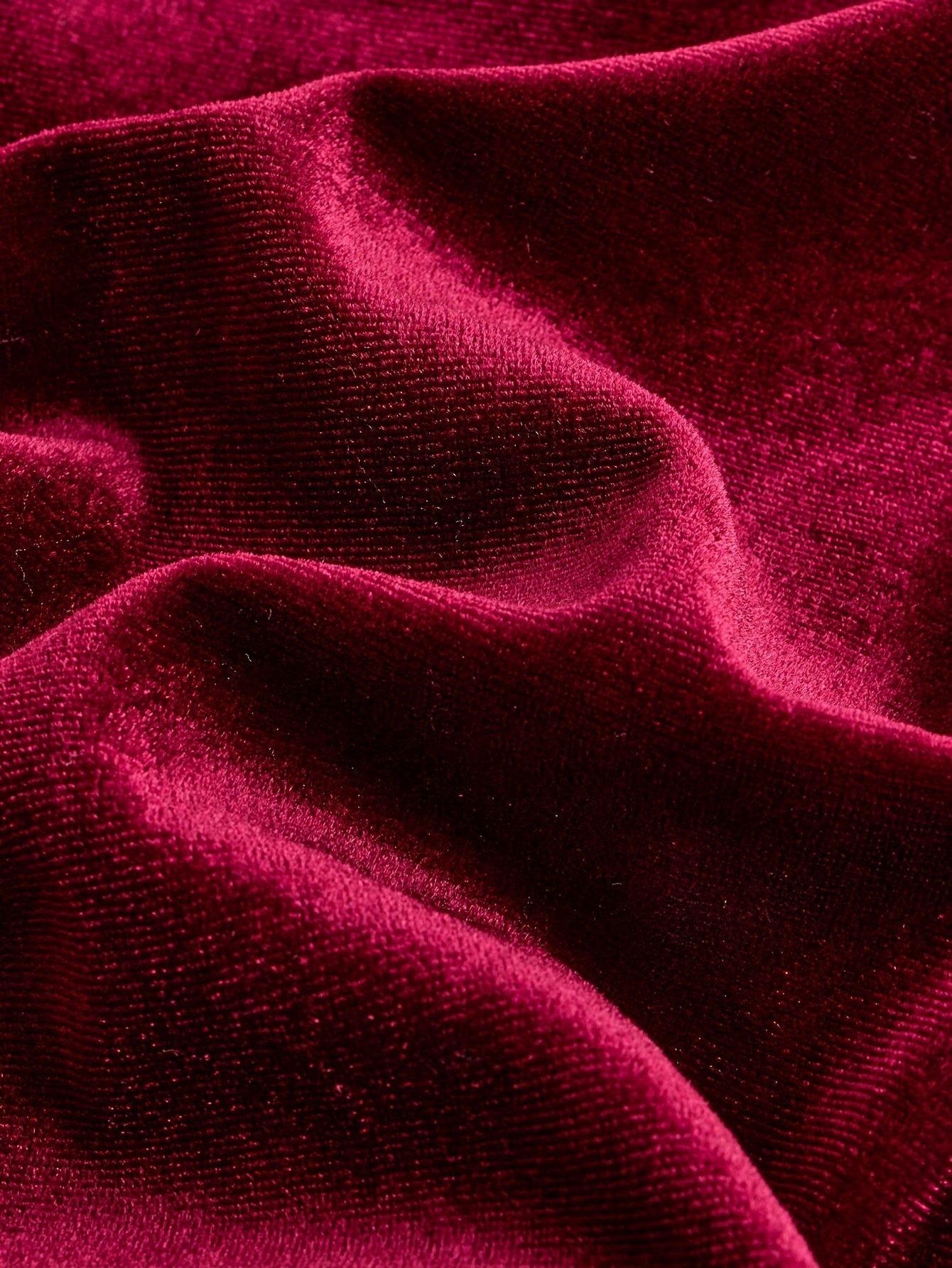 Girls' Burgundy Winter Dress with Puff Sleeves & Pearl Trim - Elegant Square Neck A-Line Party Dress, Zipper Closure for Weddings, Christmas, Prom - Hand Washable Non-Stretch Formal Attire (No Belt)