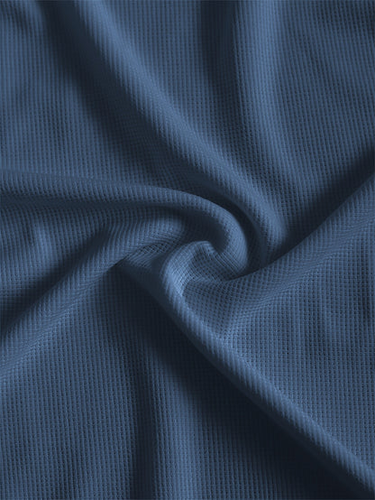 Տղամարդու երկարաթև մարզաշապիկ՝ խիտ վաֆլի տրիկոտաժից, աշնանային, իդեալական է առօրյա հագուստի համար