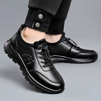 Casual Low-Top Dad Sneakers with Durable PU Sole