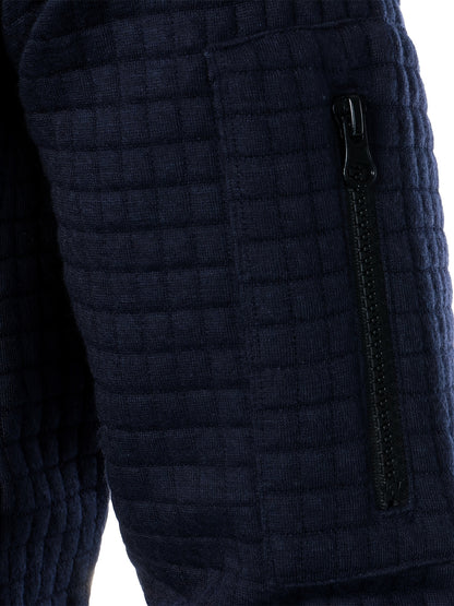 Men'S Zip-Up Jacket - Full-Zip Front Closure, Stand Collar, Lightweight Outerwear for Office, Casual & Formal Events - Spring/Fall Transitional Clothing - Easy-Care Modern Men'S Coat, Zip Up Jacket, Autumn Layering, Sleek Des