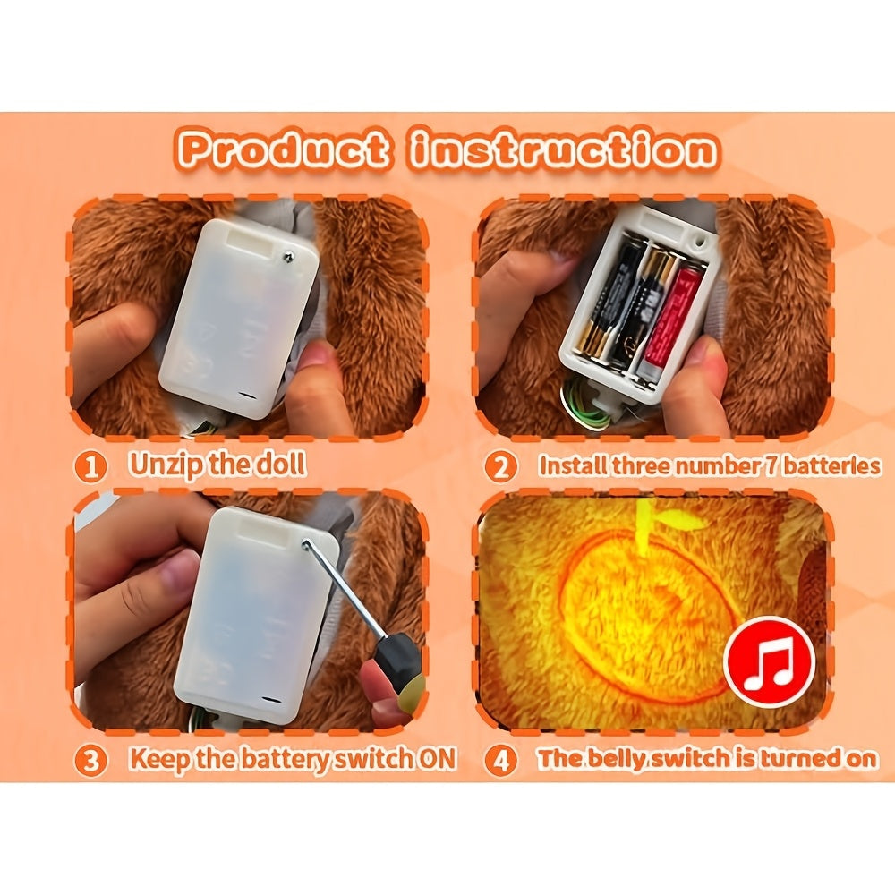 Շնչող փափուկ խաղալիք՝ կապիբարա, իրատեսական շնչառական շարժումներով և հանգստացնող երաժշտական ​​լույսերով։ Փափուկ խաղալիք, որը կատարյալ է ծննդյան նվերների համար՝ թե՛ մեծահասակների, թե՛ երեխաների համար։