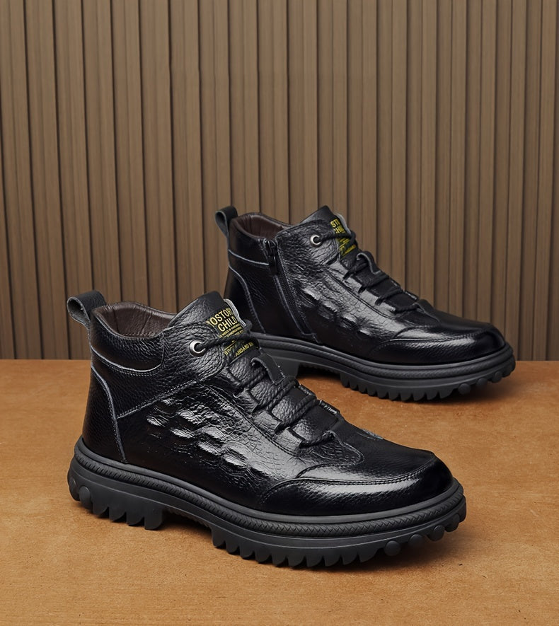 Բարձրակարգ փափուկ, տաք, ձմեռային կոշիկներ՝ բնական կաշվից