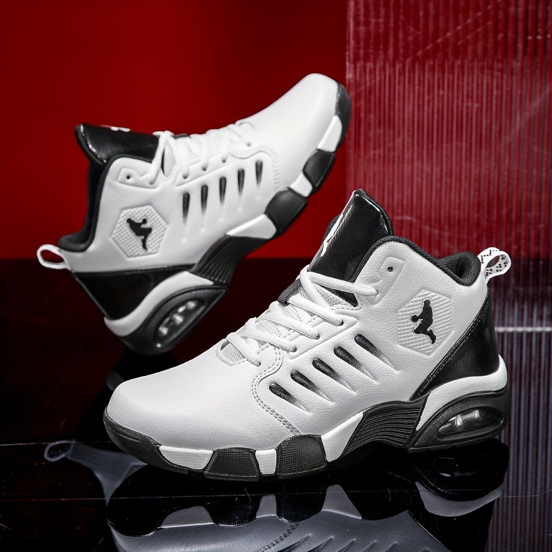 Men's Mid-Top Casual Athletic Shoes, Wide Fit, All-Season Comfort