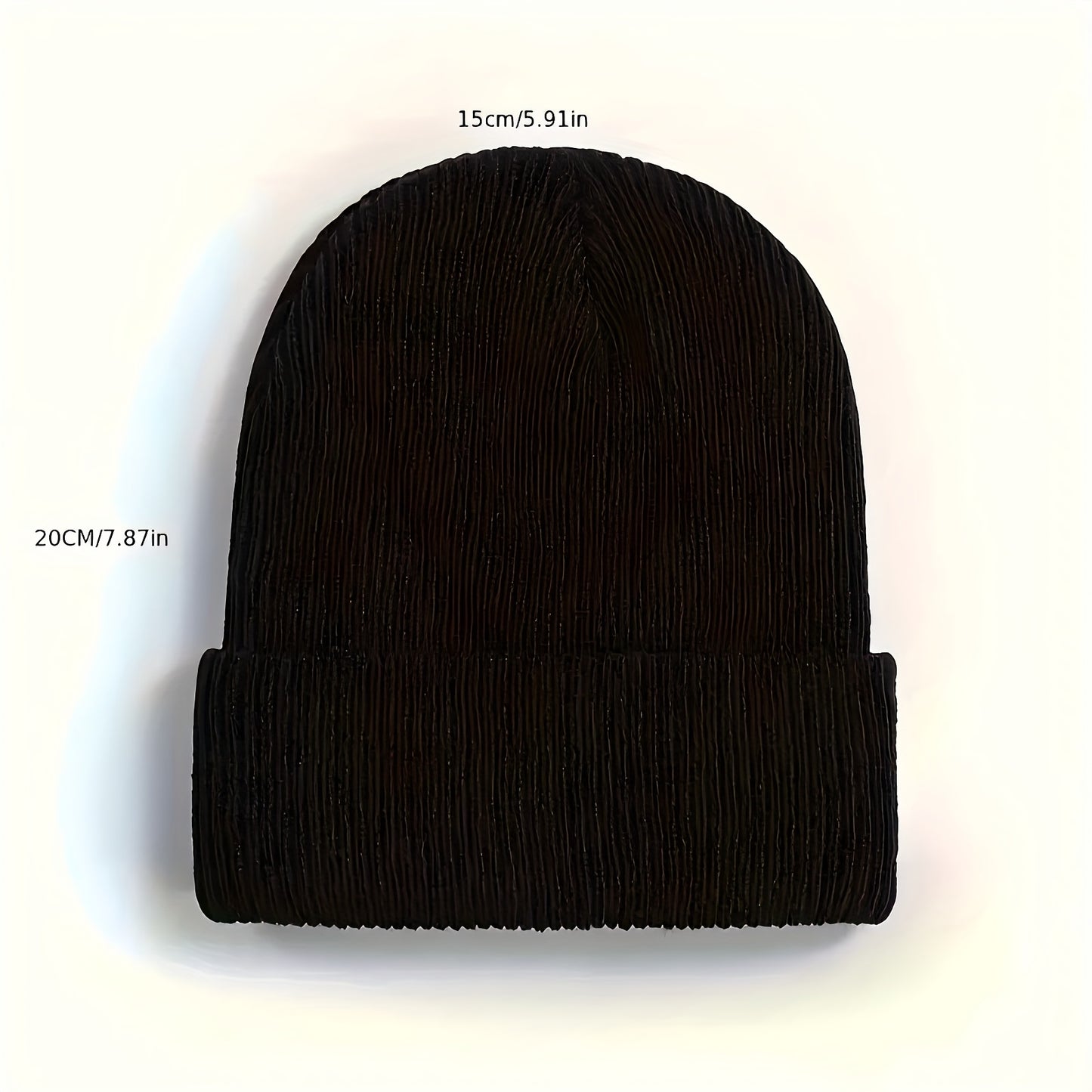 Men's Retro Santa Claus Print Beanie Hat - Red & White Christmas Knit Cap with Iconic Santa Face, Golden Ho Ho Ho Logo-like Charm, Stretchy Warm Winter Cap for Holiday Parties, New Year's & Casual Wear (Hand Washable)