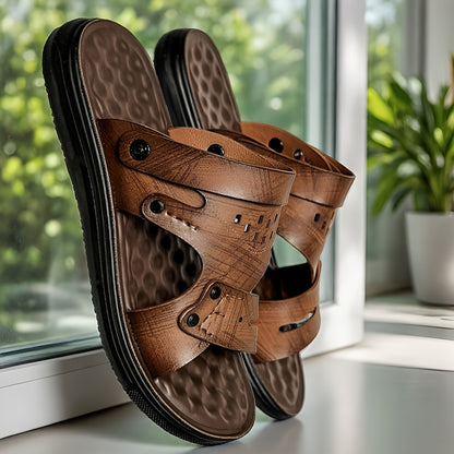 Men’s Plus Size Breathable Outdoor Summer Slippers