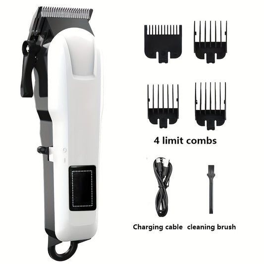 Men's Hair Clipper Professional Barber Kit, Vintage Electric Shaver for Men, Suitable for Personal Salon Stylist Use, Perfect Father's Day Gift