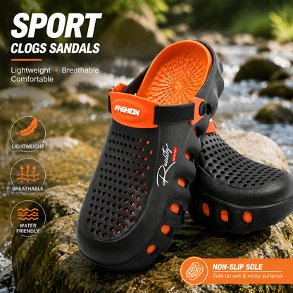 Unisex Ventilated EVA Garden Clogs with Adjustable Strap