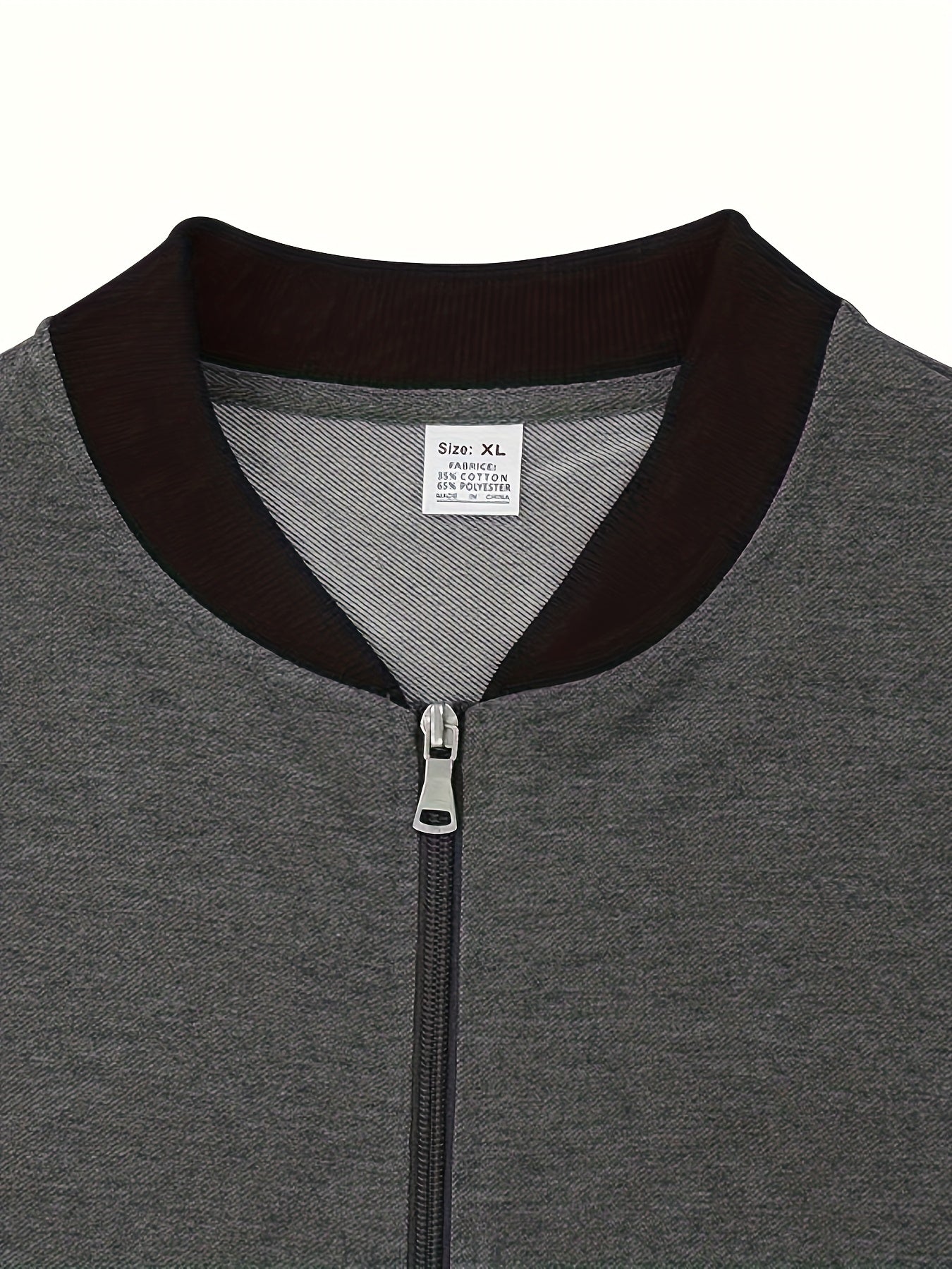 Men's Lightweight Stand Collar Jacket - Olive Green Softshell Zipper Jacket with Pockets, Regular Fit for Spring/Fall Hiking & Casual Outdoor Wear, Hiking Accessories