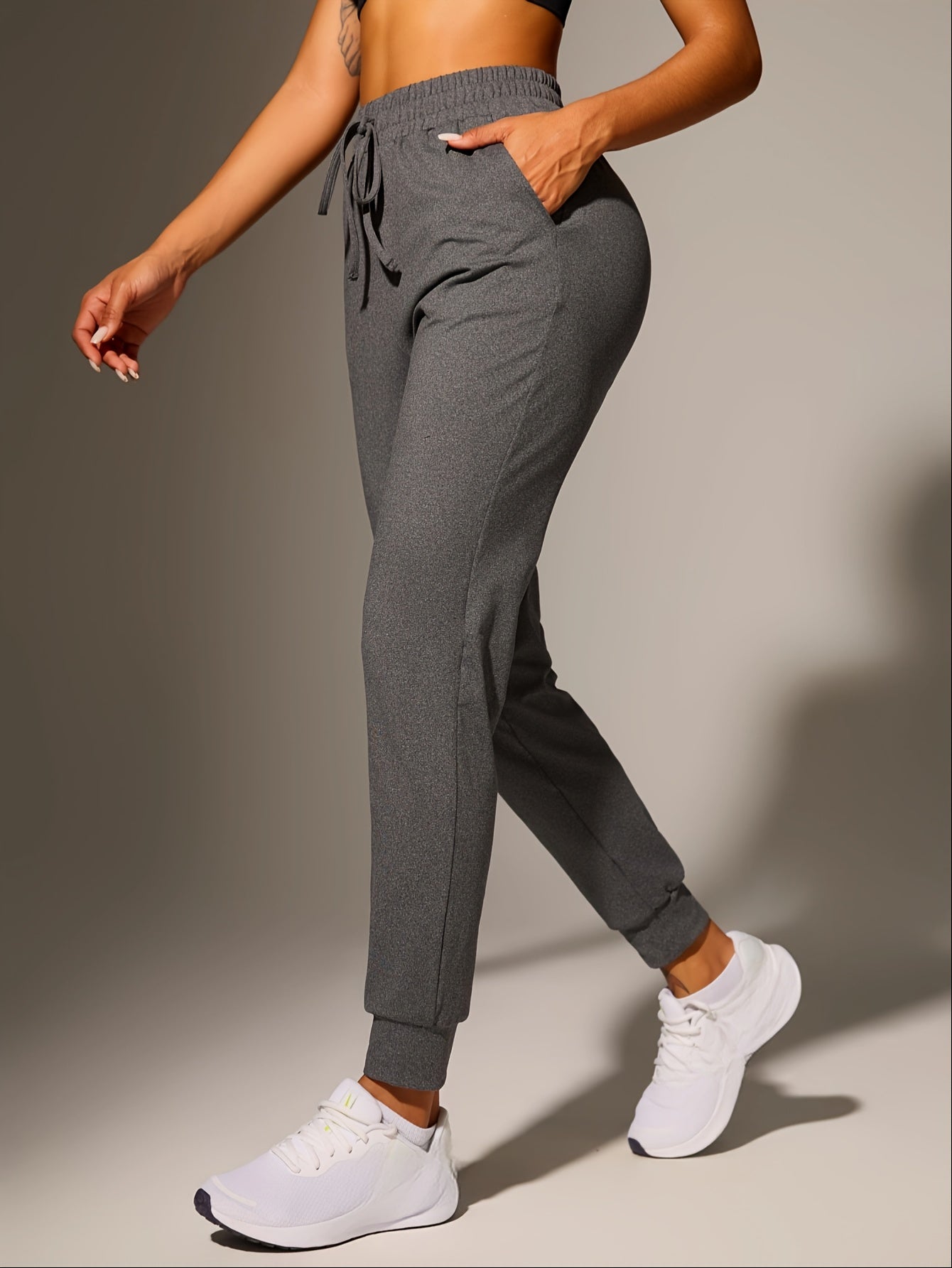 High-Waisted Lightweight Women's Athletic Joggers for Spring/Summer