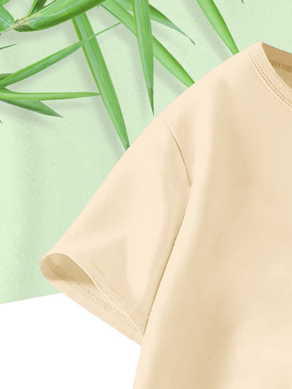 Baby Boys' Casual Long Sleeve T-Shirts with Letter Prints, Spring/Summ