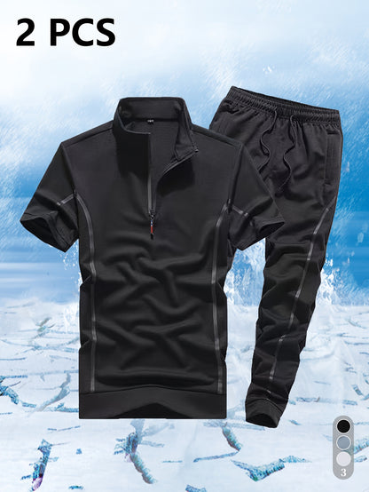 Casual Men's Summer New Loose Sportswear Set - ayq