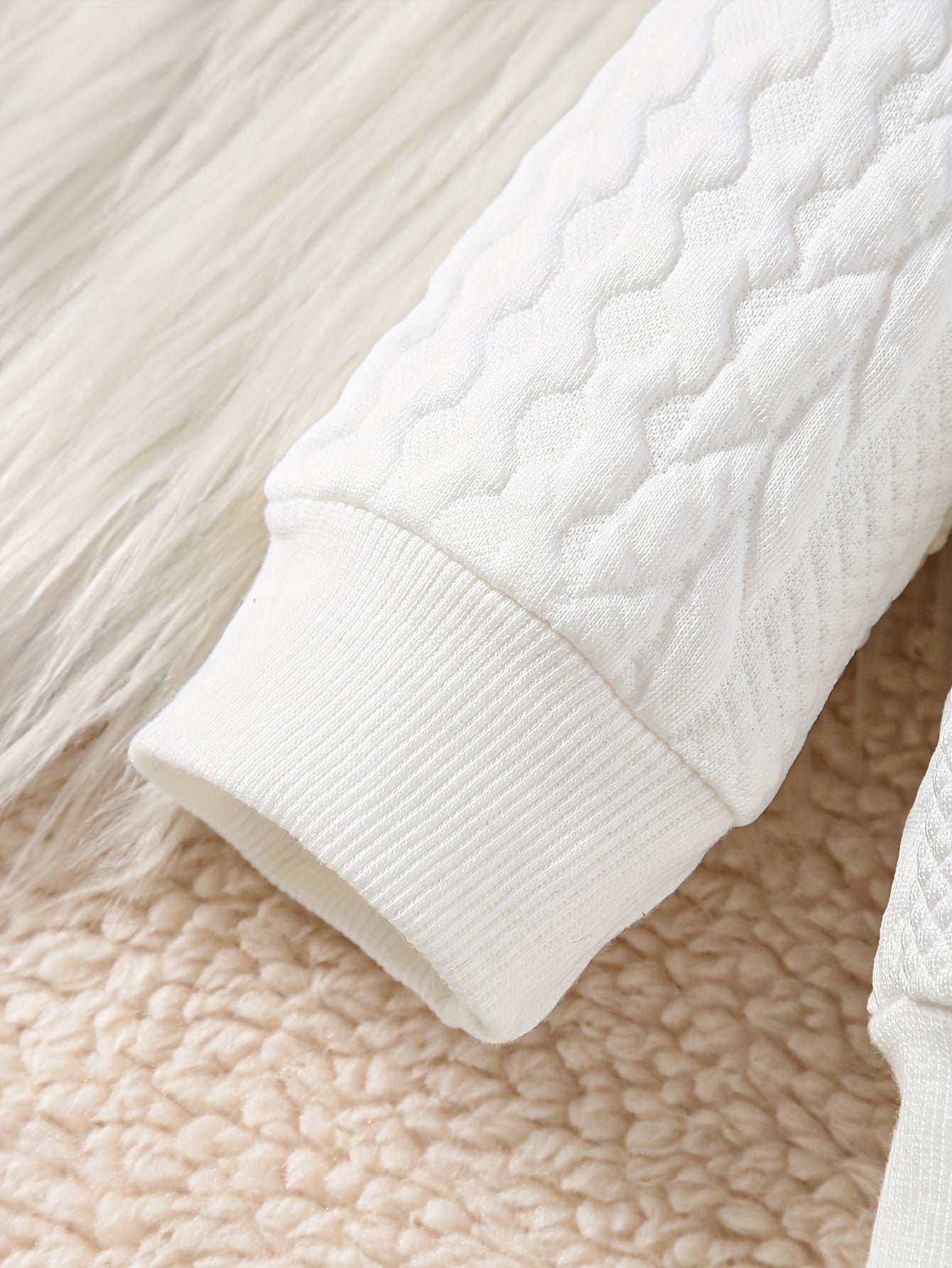 Հարմարավետ տղաների Սուրբ Ծննդյան վերնաշապիկի և տաբատի հավաքածու՝ եղջյուրի ասեղնագործությամբ - տաք բրդյա ծածկույթով, երկար թևքերով հանդերձանք աշուն/ձմեռ, իդեալական է բացօթյա օգտագործման համար