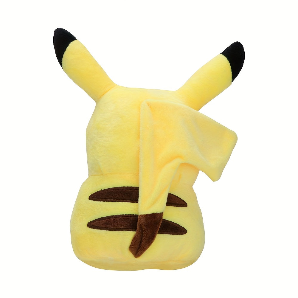 8-inch Smiling Pikachu Plush Toy, Ultra-Soft Short Velvet Doll Anime Merchandise Birthday Gift Decoration