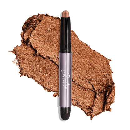 Julep Eyeshadow 101 Crème-To-Powder Waterproof Shadow Stick – Champagne Shimmer – Long-Lasting, Crease-Proof, Medium Golden-Beige Shimmer Cream Eyeshadow with Built-In Smudger