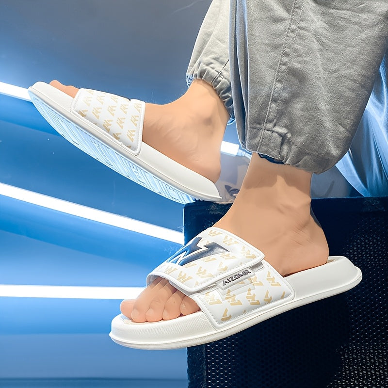 Men's Trendy Non-Slip Outdoor Slippers with Soft EVA Sole