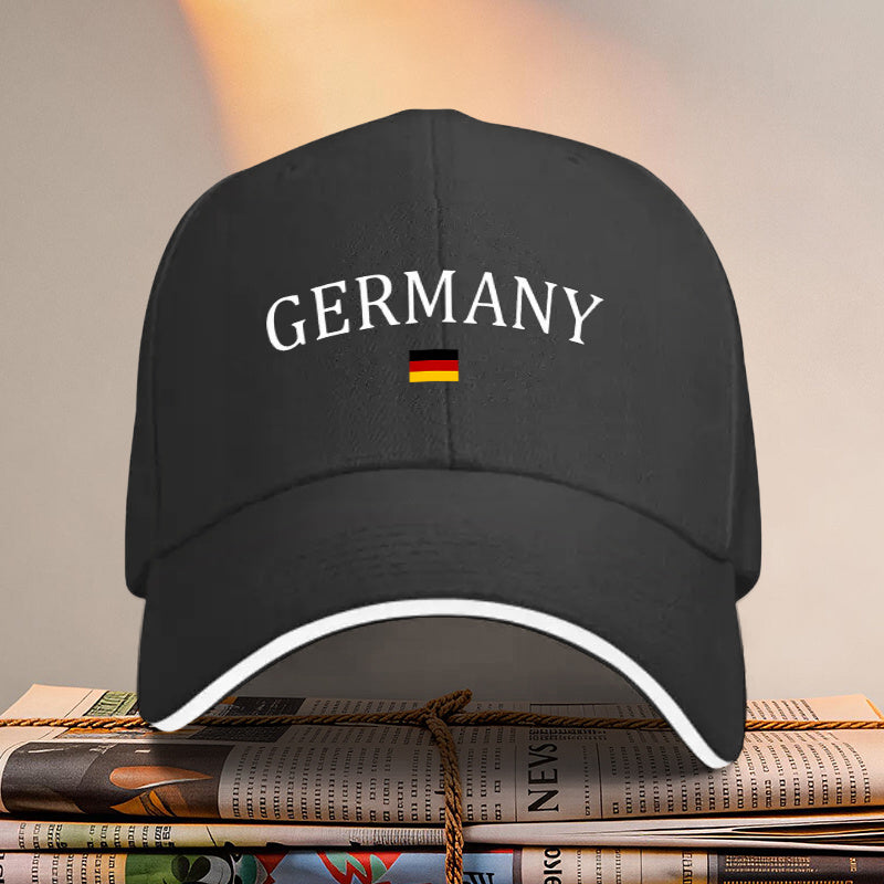 Adjustable German Flag Baseball Cap Lightweight Casual Hat